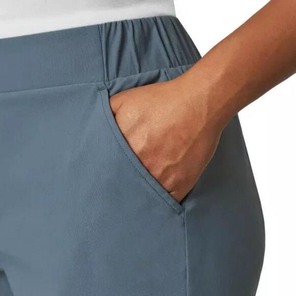 Modern Ambition Women’s High Rise Travel Pants Blue, Size XL (New) - Picture 14 of 15